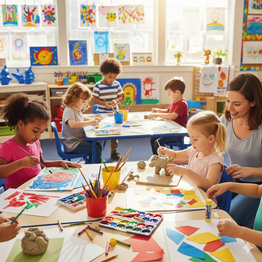 Qual é o Papel da Arte no Desenvolvimento Social e Emocional?