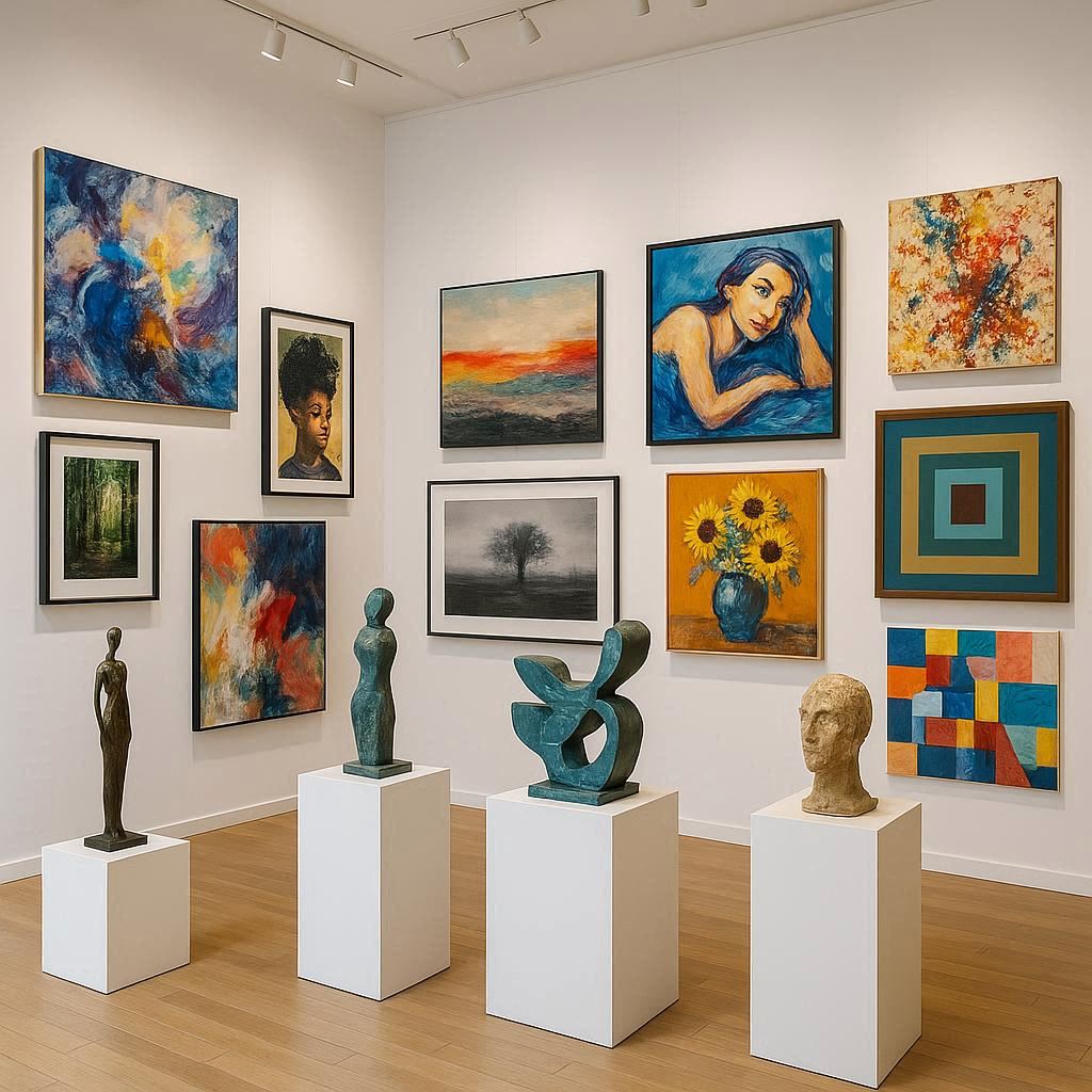 Onde Encontrar Artistas Talentosos e Obras Acessíveis?