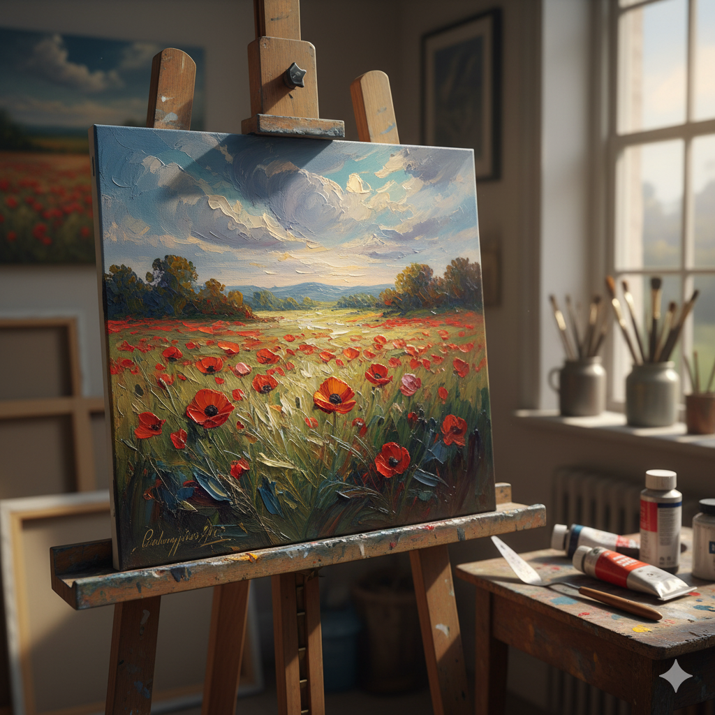 Análise Visual Imediata: Os Primeiros Sinais de um Quadro Original