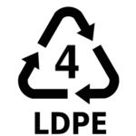 Número 4: PEBD ou LDPE (Polietileno de Baixa Densidade)