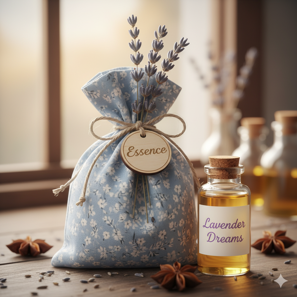 Escolhendo o Enchimento e a Essência Perfeita para seu Sachê