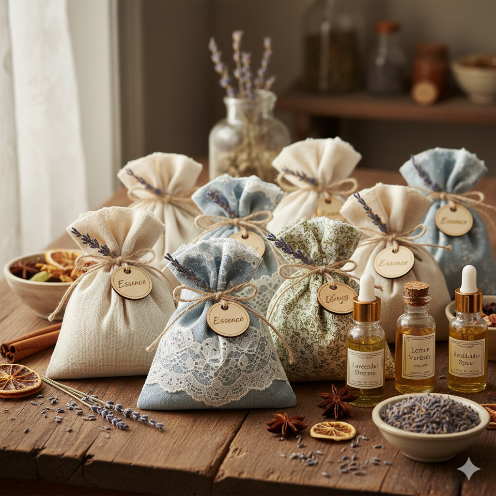 Por Que Criar Seus Próprios Sachês Perfumados em Casa?
