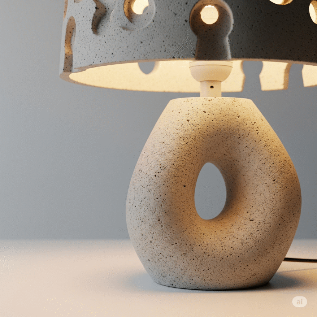 Passo a Passo: Moldando Sua Luminária de Concreto Artesanal