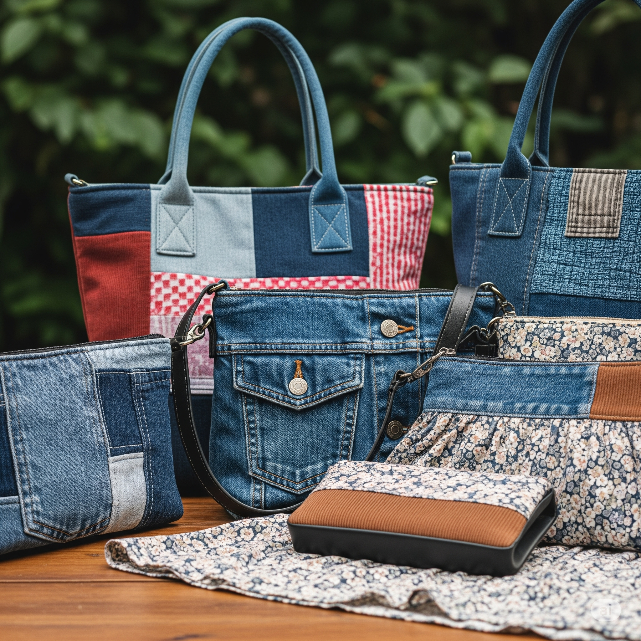 Dicas para transformar roupas antigas em bolsas e acessórios estilosos