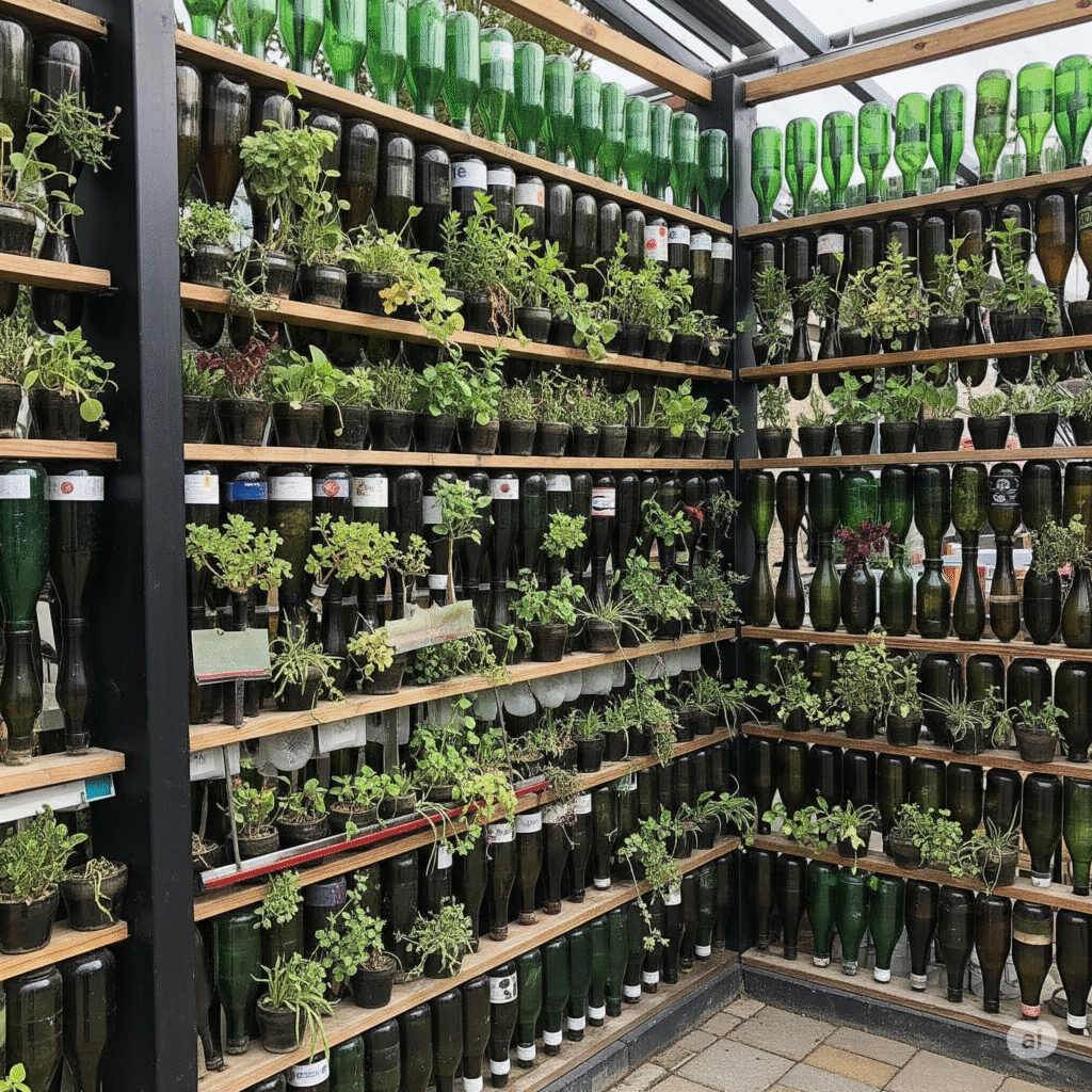 Por Que Apostar em Jardins Verticais e Terrários Reutilizados? Natureza, Arte e Consciência