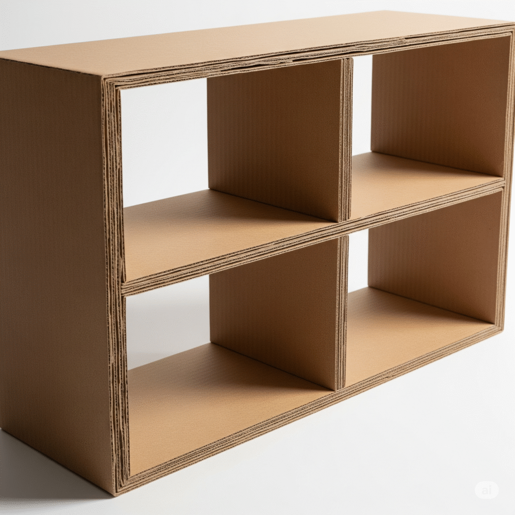 Reinventando o Papelão: De Embalagem Sem Graça a Objetos de Decoração Charmosos