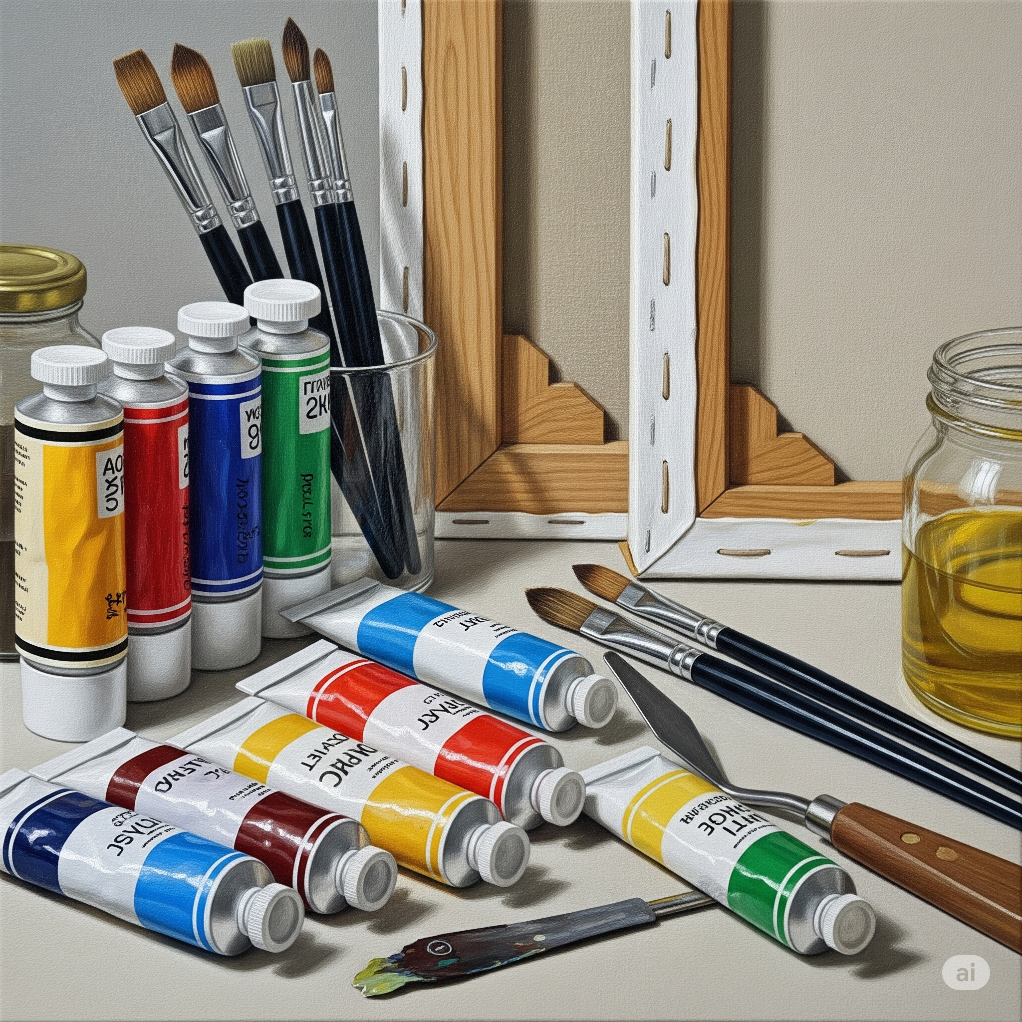 Como escolher o melhor material para pintura: tintas, pincéis e papéis