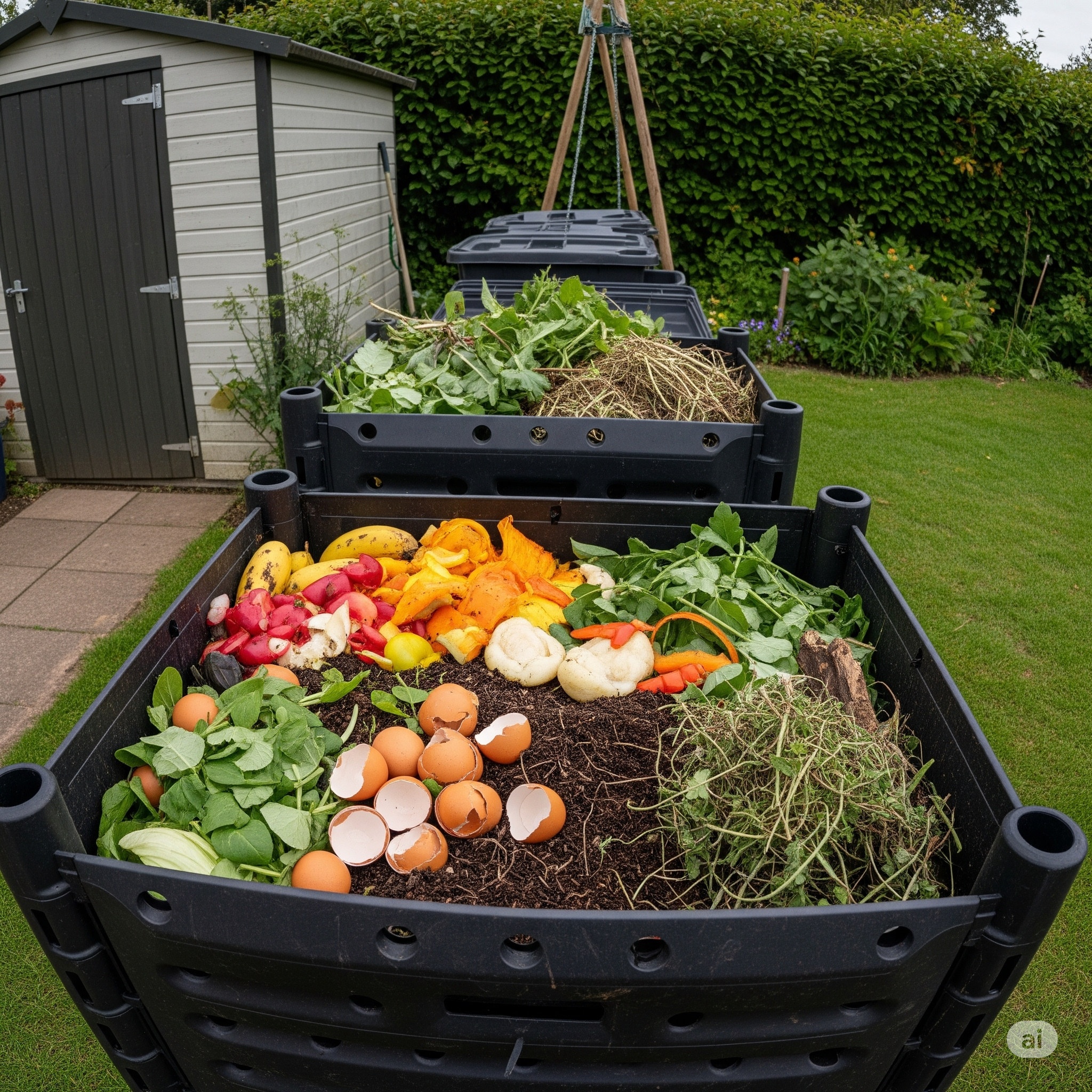 Como fazer compostagem doméstica com restos de alimentos