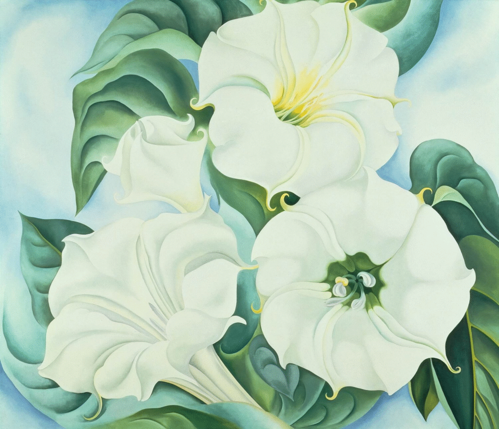Georgia O'Keeffe e a Modernidade Vibrante da Aquarela Americana
