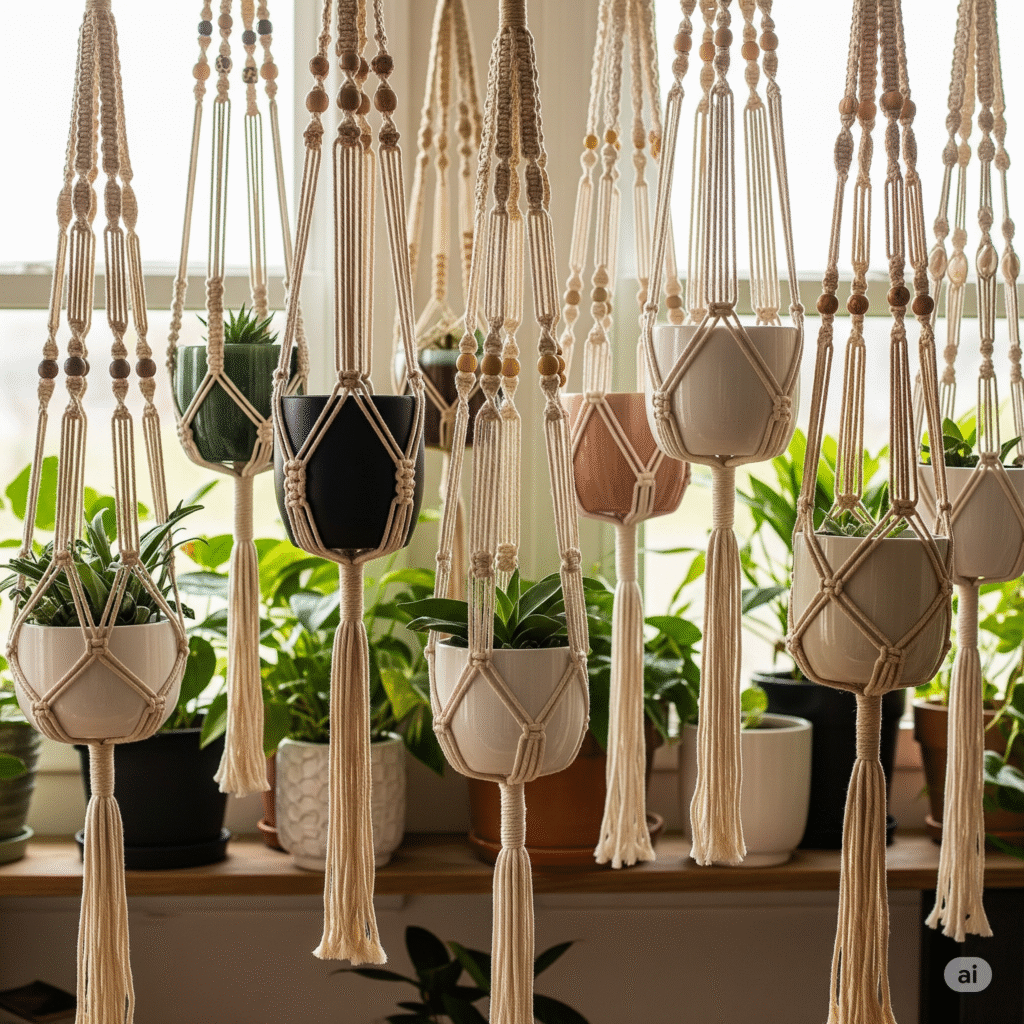 Passo a Passo Descomplicado: Criando Seu Suporte de Plantas de Macramê do Zero