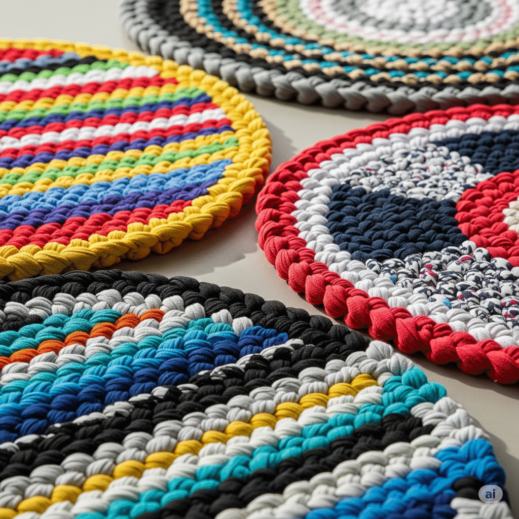 Materiais Simples para Seu Tapete Reutilizado