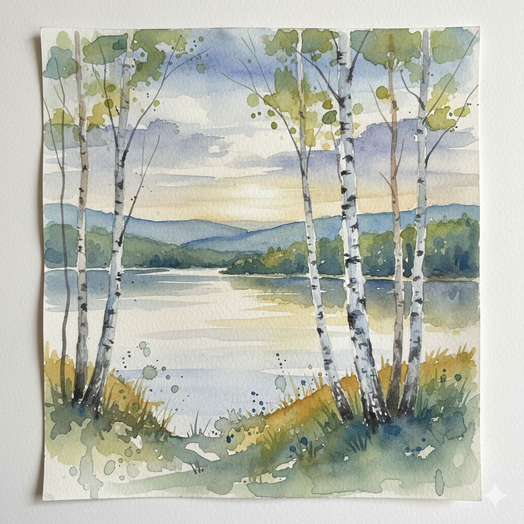 Antes de Pintar: Os Materiais Essenciais para Efeitos em Aquarela