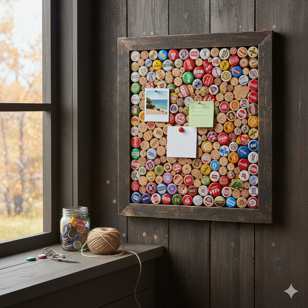 Por que criar um quadro de avisos com materiais reciclados?