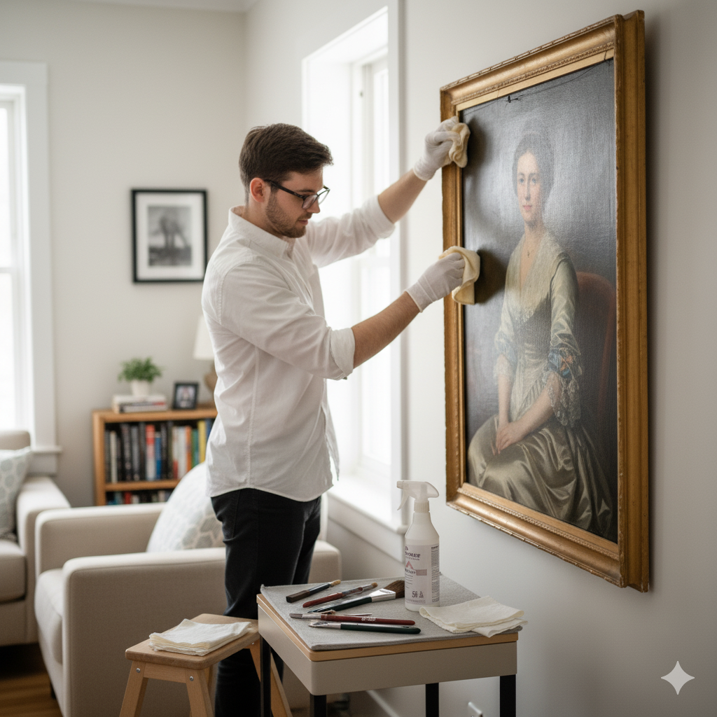 Dicas para conservar quadros e esculturas em casa