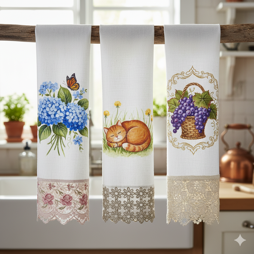 Por Que a Pintura em Panos de Prato é o Hobby Perfeito Para Você?