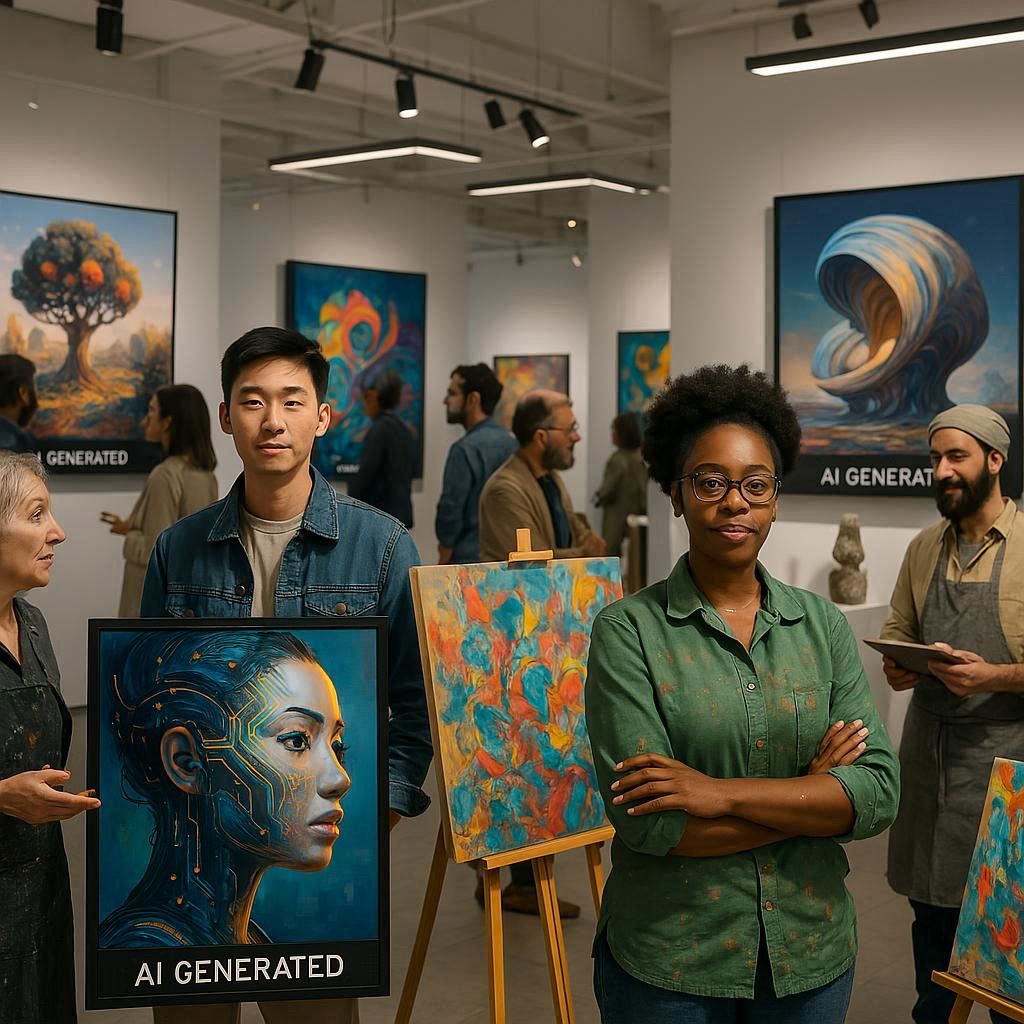 Como a Inteligência Artificial Está Criando Novas Formas de Arte?