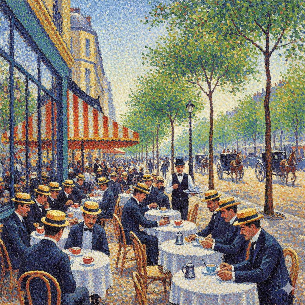 O que é pontilhismo e como funciona essa técnica