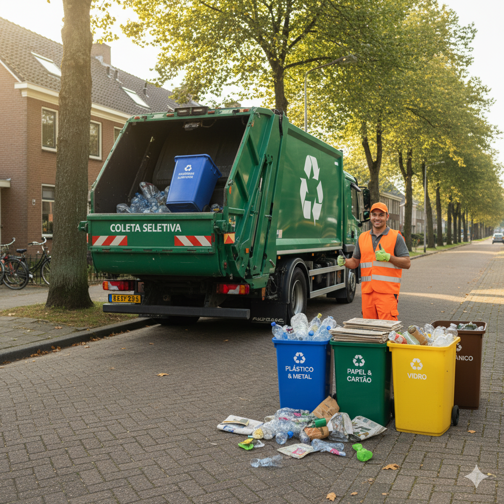 Os Números Chocantes: O Retrato da Reciclagem no Brasil vs. o Mundo