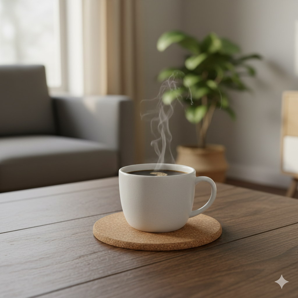 Entenda como montar porta-copos de cortiça ou de feltro colorido