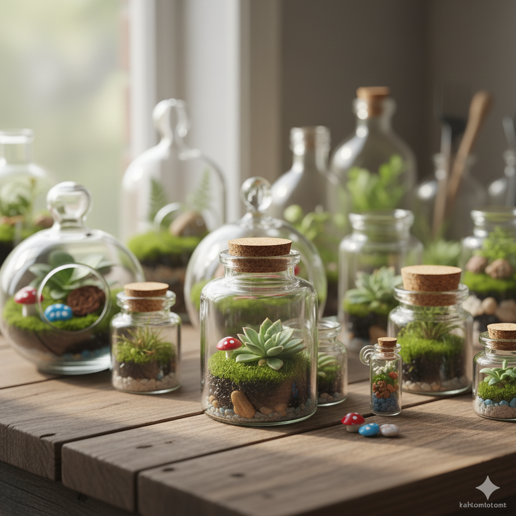 Cuidados Essenciais: Mantendo seu Terrário Saudável e Bonito