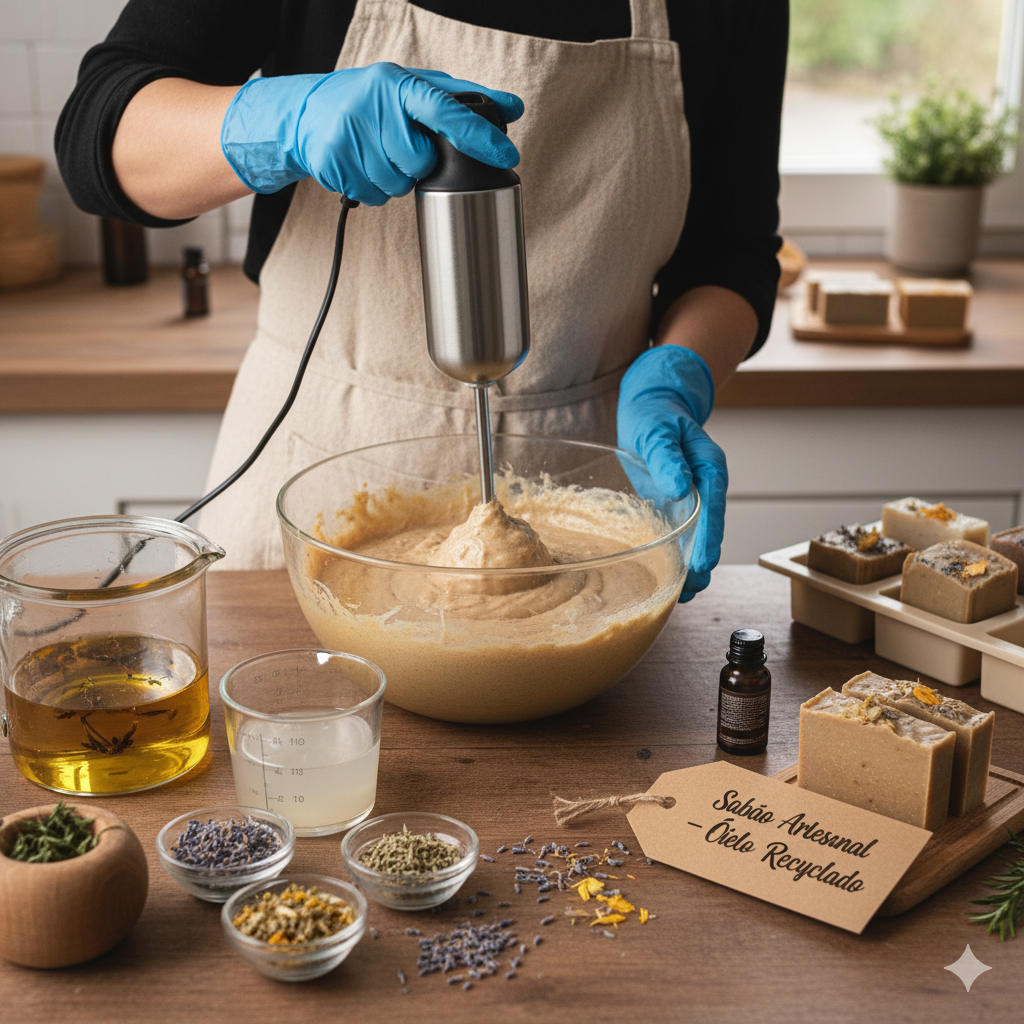 A Etapa Crítica: Corte, Cura e Teste de Qualidade do Sabão