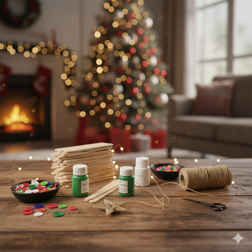 Por que Apostar em Miniárvores de Palito de Picolé Neste Natal?